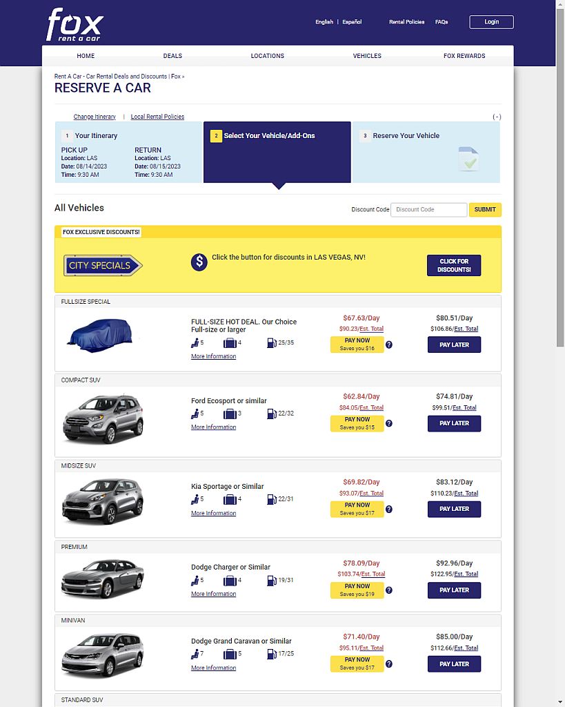 10 Best Car Rentals in Las Vegas in 2023 [For all Budgets!]